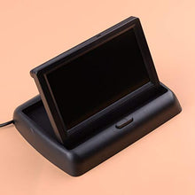 Load image into Gallery viewer, beler Universal Car Rear Parking View CCD 4.3&quot; Foldable LCD Display Monitor
