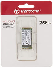 Load image into Gallery viewer, Transcend 256GB SATA III 6Gb/s MTS430S 42 mm M.2 SSD Solid State Drive (TS256GMTS430S)
