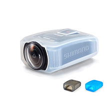 Load image into Gallery viewer, Shimano Sports Camera Silicone Jacket - CM-JK01 (Clear Blue)
