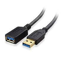 Load image into Gallery viewer, Cable Matters Short Usb To Usb Extension Cable (Usb 3.0 Extension Cable) In Black 3 Ft For Oculus Ri
