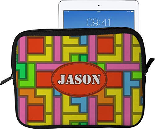 Tetromino Tablet Case/Sleeve - Large (Personalized)