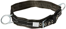 Load image into Gallery viewer, Miller by Honeywell 2NA/XXXLBK Double D-Ring Body Belt with 1-3/4-Inch Webbing and 3-Inch Back Pad, XXX-Large, Black
