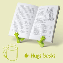 Load image into Gallery viewer, IF The Hands Stand, Hands Free Reading Tablet &amp; Book Holder - Lime Green
