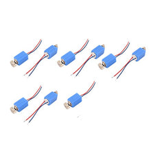 Load image into Gallery viewer, Aexit 9 Pcs Accessories DC 3V 4 x 8mm 3500RPM Mini Vibration Motor Blue for Accessory Kits Cell Phone
