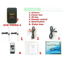 Load image into Gallery viewer, Amzparts DVB-T Car 140-200km/h HD MPEG-4 Two Chip Tuner Two Antenna DVB T Car Digital TV Tuner Receiver Set TOP Box
