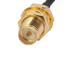 Load image into Gallery viewer, Aexit RF1.37 Soldering Distribution electrical Wire IPEX to SMA Antenna WiFi Pigtail Cable 80cm Long for Router 2pcs
