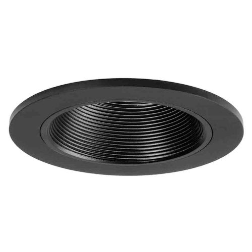 HALO Recessed 3003BKBB 3-Inch 35-Degree Adjustable Trim with Baffle, Black