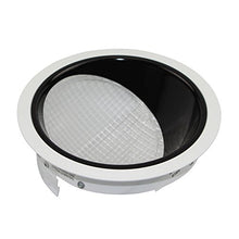 Load image into Gallery viewer, Cooper Lighting Portfolio 6483B 6&quot; Lensed Wall Wash Black White Metal Trim Recessed Downlight
