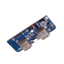 Load image into Gallery viewer, Dual USB 5V 1A/2.1A Mobile Power Charger PCB Board Step Up Boost Bank Charging Module with Automatic Protection
