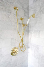 Load image into Gallery viewer, Kingston Brass K105A2 Victorian Hand Shower, 8-3/8 inch Length, Polished Brass
