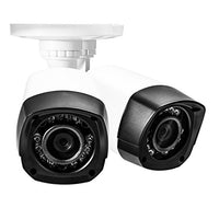 Q-See QCA7207B-2 720p High Definition Analog, Plastic Housing, Bullet Security Camera 2-Pack (White)
