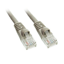 Load image into Gallery viewer, 150 feet cat6 AWG24 Snagless Molded Boot Ethernet Patch Cable Grey
