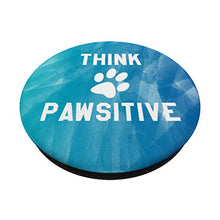 Load image into Gallery viewer, Dog Paw Print Pop Up Cellphone Socket Holder,Teal Aqua Blue
