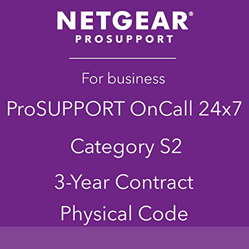 NETGEAR ProSUPPORT, 3-Year 24x7 On Call Support, Category S2 (PMB0S32P)