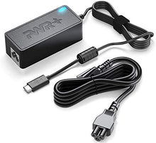 Load image into Gallery viewer, USB-C Laptop Charger Power Adapter: GX20M33579 4X20M26268 ADLX65YDC2A ADLX65YLC3A Lenovo Yoga Thinkpad Razer Blade Stealth MacBook Acer Samsung Asus Dell XPS Chromebook Microsoft
