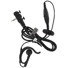 Load image into Gallery viewer, Vertex MH-37A4B-1 is a 1-wire C-Ring style earpiece with microphone and in-line PTT for use with compatible Vertex Standard VX-210A, VX-160, VX-180, VX-230, VX-260, VX-350, VX-450 two way radios
