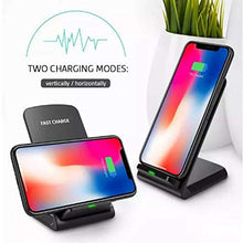 Load image into Gallery viewer, BoxWave Charger Compatible with Motorola Droid Turbo (Charger by BoxWave) - Wireless QuickCharge Stand, No Cord; no Problem! Charge Your Phone with Ease! for Motorola Droid Turbo - Jet Black
