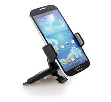 Load image into Gallery viewer, Geemarc Premium Smartphone Holder for CD Compartment- Black
