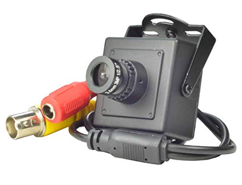 Ansice-- Analog CCTV Surveillance 3.6mm Lens Mini Case Security Camera 750TVL CMOS with Filter CCTV Hidden