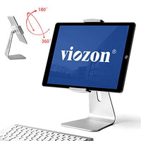 Viozon I Pad Pro Stand, Tablet Stands 360â° Rotatable Aluminum Alloy Desktop Mount Stand For 7 13inch