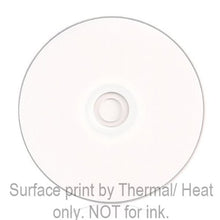 Load image into Gallery viewer, Smartbuy 500-disc 700mb/80min 52x CD-R White Thermal Hub Printable Blank Media Disc + Black Permanent Marker
