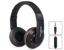 Load image into Gallery viewer, OVLENG X3 3.5 mm On-ear Headphones with Microphone &amp; 2.0 m Cable (Orange)
