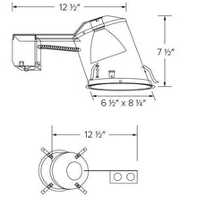 Load image into Gallery viewer, Elco Lighting EL901RT 6&quot; Super Sloped Remodel Housing
