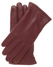 Load image into Gallery viewer, Broadway Ladys Classic Thinsulate Lined Leather Gloves by Pratt and Hart Size 7.5 Brown
