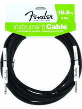 Load image into Gallery viewer, Fender Performance Series Instrument Cables (Straight-Straight Angle) for electric guitar, bass guitar, electric mandolin, pro audio
