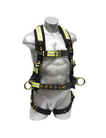 Elk River FireFly Platinum Series Harness with Quick Connect Buckles, 3 D-rings, Polyester/Nylon, 2X-Large