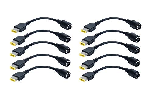 [10 Pack] Iwlikey AC Charger Power Supply Adapter Converter Cable Cord Compatible for Lenovo ThinkPad T440, T440p, T440s, T540p, X1 Carbon, X140e, X240, Lenovo Yoga Ideapad Dongle: 0b47046 0b47048