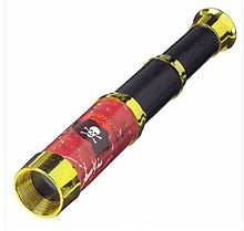 Load image into Gallery viewer, Amscan 840853 Black Pirate Spyglass Telescope, 1 Piece Black/Brown, 12&quot;
