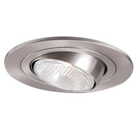 Halo Recessed 996SN 4-Inch Trim PAR20 Lamp with Satin Nickel Eyeball, Satin Nickel