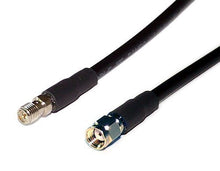 Load image into Gallery viewer, WiFi Wireless Antenna Extension Cable - MPD Digital USA Made Genuine LMR-195 | RP-SMA Male to Rpsma Female Connectors - Ultra Low Loss (30 Feet)

