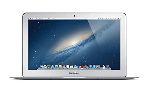 Apple MD711LL/A MacBook Air 11.6-Inch Laptop (1.3GHz Intel Core i5 Dual-Core, 4GB RAM, 128GB SSD, Wi-Fi, Bluetooth 4.0) (Renewed)