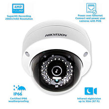 Load image into Gallery viewer, Hikvision 4MP WDR PoE Network Dome Camera - DS-2CD2142FWD-I 4mm
