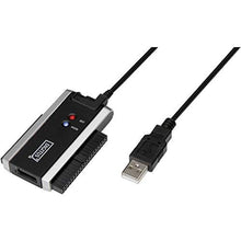 Load image into Gallery viewer, Digitus USB/SATA/IDE Data Transfer Cable for Hard Drive, Storage Drive - 90 cm
