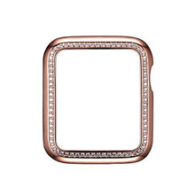 Load image into Gallery viewer, SKYB Halo Protective Jewelry Case for Apple Watch Series 1, 2, 3, 4, 5, 6, SE Devices - Rose Gold Color for 38mm Apple Watch
