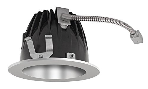 RAB Lighting NDLED4R-80YN-S-S LED Trim Module 4 Round 35K LED 80-Degree Ring, Specular Silver Cone