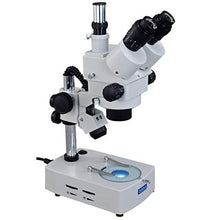 Load image into Gallery viewer, OMAX 3.5X-90X Zoom Trinocular Stereo Microscope Body with 84mm Mount Size
