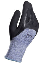 Load image into Gallery viewer, MAPA Krynit 582 Nitrile Heavy Duty Glove, Cut Resistant, 9-3/4&quot; Length, Size 10, Black

