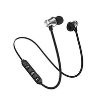 Gilroy Magnetic in-Ear Stereo Headset Earphone Wireless Bluetooth 4.2 Headphone Gift - Silver