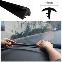 Load image into Gallery viewer, ROADYAKO Car Parts Rubber 1.6m Soundproof Dustproof Sealing Strip for Auto Car Dashboard Windshield Car Dashboard Sealing Strips Styling Stickers Universal Auto Sealants Interior Accessories
