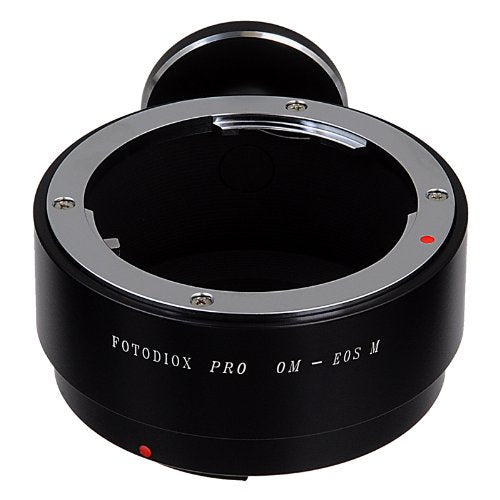 Fotodiox Pro Lens Mount Adapter, Olympus OM Zuiko 35mm Film Lens to EOS M EF-m Camera Body