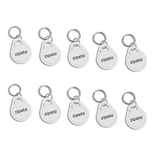 Load image into Gallery viewer, Zipato rfidtagkey10.wht RFID Key Tag - Black (10-Piece)
