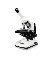 Load image into Gallery viewer, Parco Scientific PBS-502L-E2 Monocular Compound Microscope, 20X WF Eyepiece,40x2000x Magnification, 1.25 NA Abbe Condenser, Coaxial Coarse &amp; Fine Focus, Mechanical Stage
