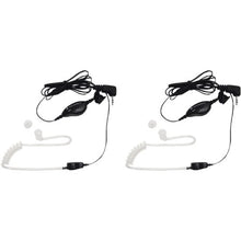 Load image into Gallery viewer, Motorola 1518 Surveillance Headset with PTT Mic, Black, White
