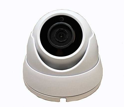 101AV Security Dome Camera 1080P 1920x1080 True Full-HD 4in1(HD-TVI, AHD, CVI, CVBS) 2.8mm Fixed Lens 2.4 Megapixel STARVIS IR Indoor Outdoor Camera WDR DayNight HomeOffice 12VDC (White)
