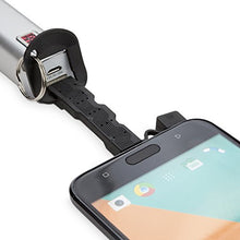 Load image into Gallery viewer, Cable for NUU Mobile G3 (Cable by BoxWave) - USB Type-C Keychain Charger, Key Ring 3.1 Type C USB Cable for NUU Mobile G3 - Jet Black
