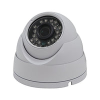 SPT Security Systems 11-CVD36W 720P HDCVI Dome Camera, 3.6mm Lens, IP66, DC12V, 60' Night Vision, (White)